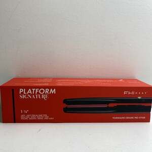 FHI Heat Platform Tourmaline Ceramic Professional Hair Styling Flat Iron 1-1/4"